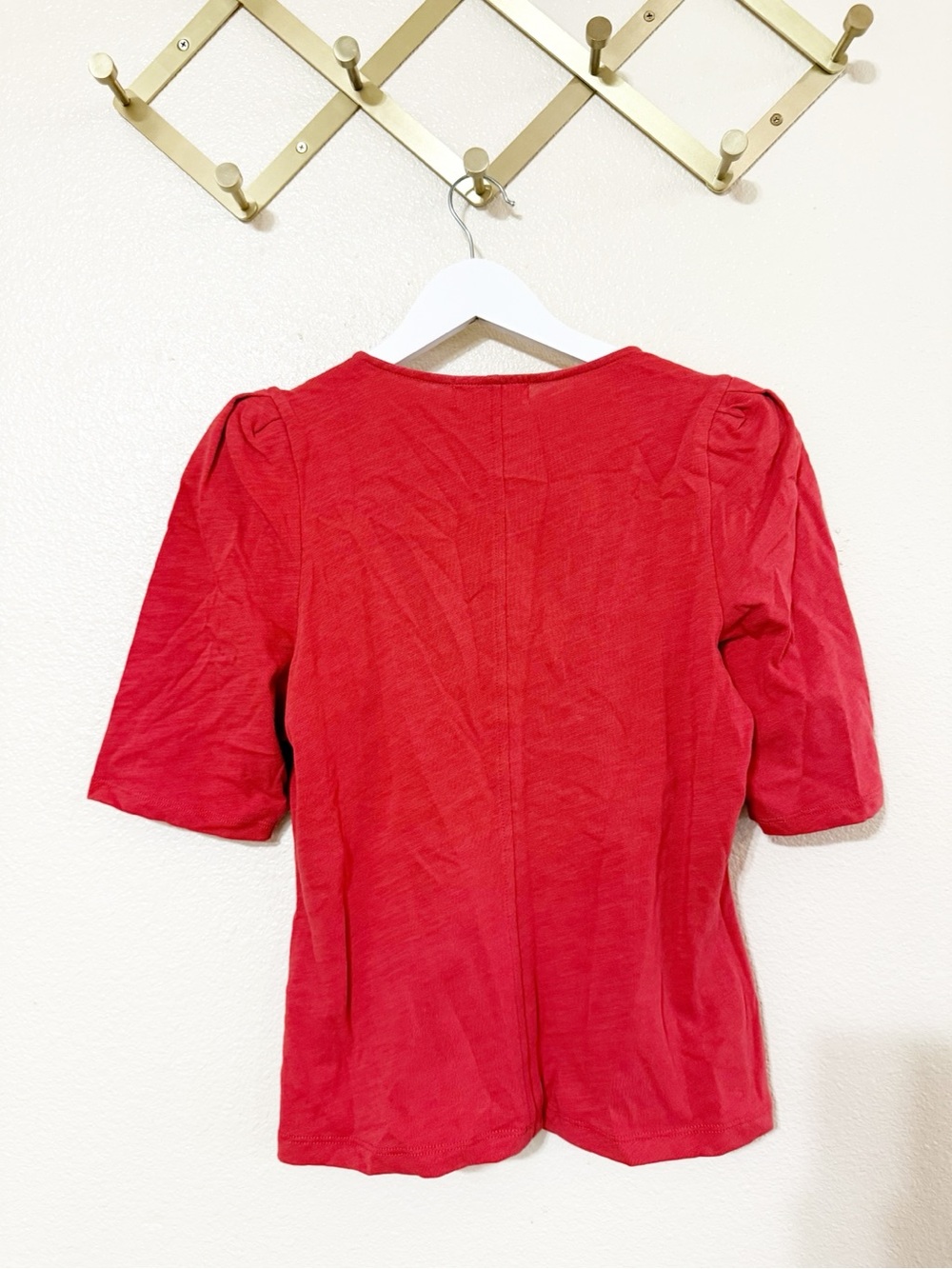 Anthropologie Nation Los Angeles 100% Cotton Jen Buttondown Top Size Medium NEW - Picture 6 of 8